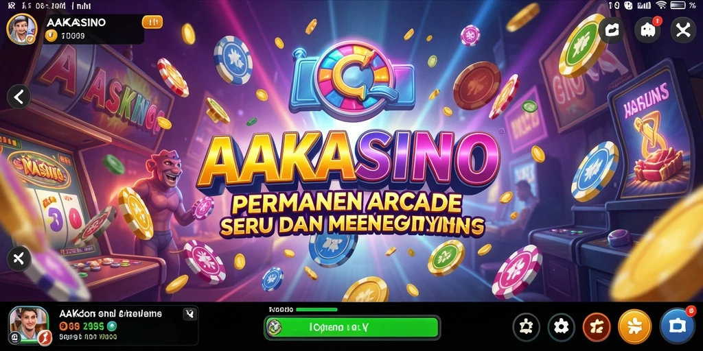 Tampilan gameplay seru dari AAKASINO yang adiktif.