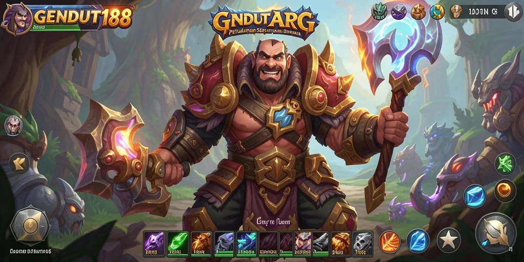 Gameplay GENDUT188 dengan pertarungan yang menyenangkan dan visual memukau.