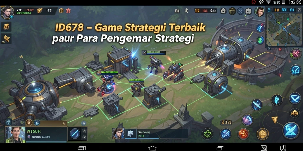 Tampilan screenshot gameplay <strong>ID678</strong> yang menunjukkan pertempuran strategi yang intens.