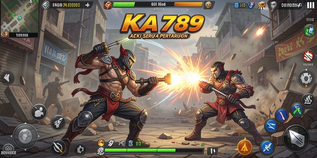 Gameplay seru di KA789 dengan pertarungan mendebarkan.