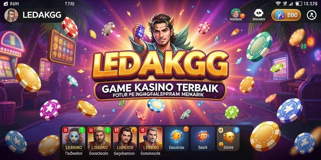 Tampilan gameplay <strong>LEDAKGG</strong> yang memukau dan seru dalam permainan Kasino.