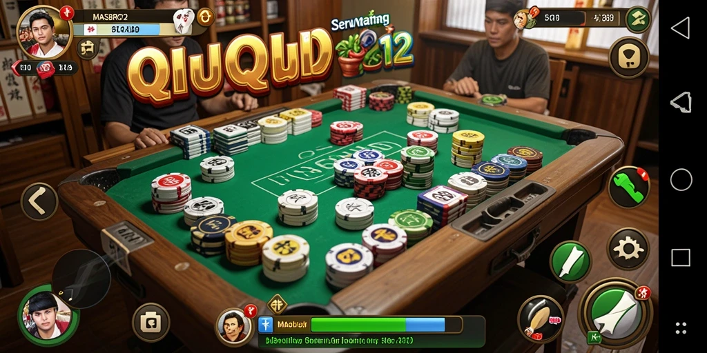 Screenshot tampilan gameplay seru MASBRO12 di QiuQiu.