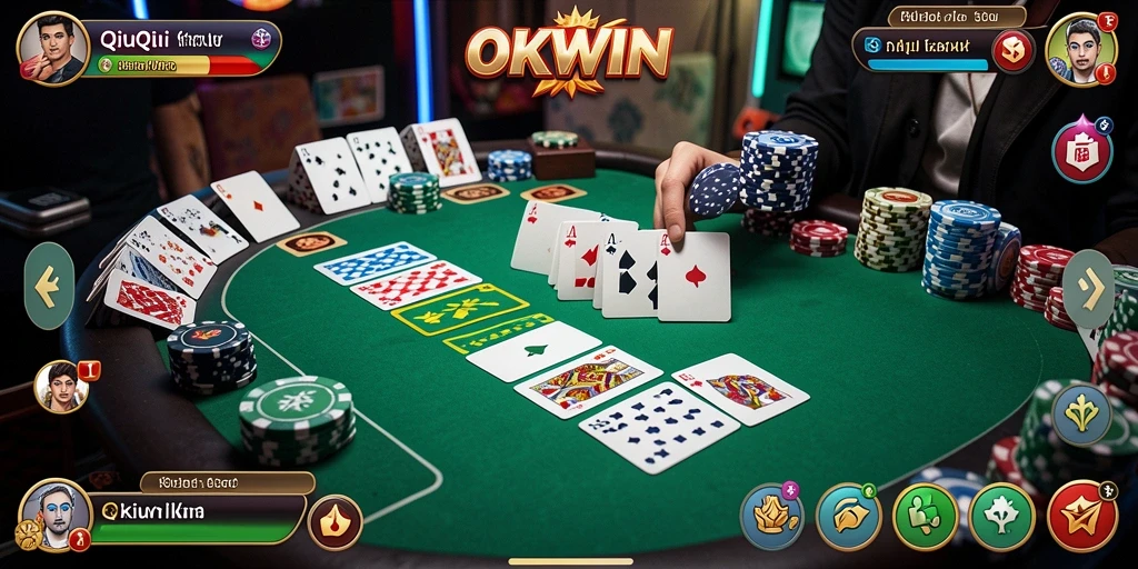 Screenshot gameplay QiuQiu yang seru dan mendebarkan.